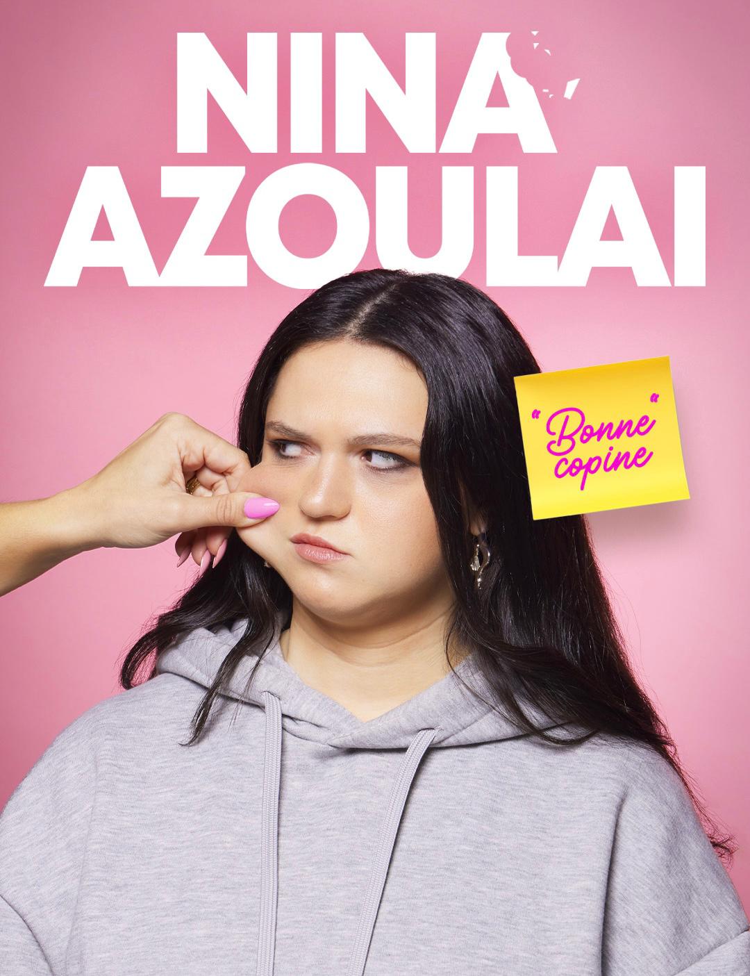 Nina Azoulai affiche nouveau spectacle Bonne copine