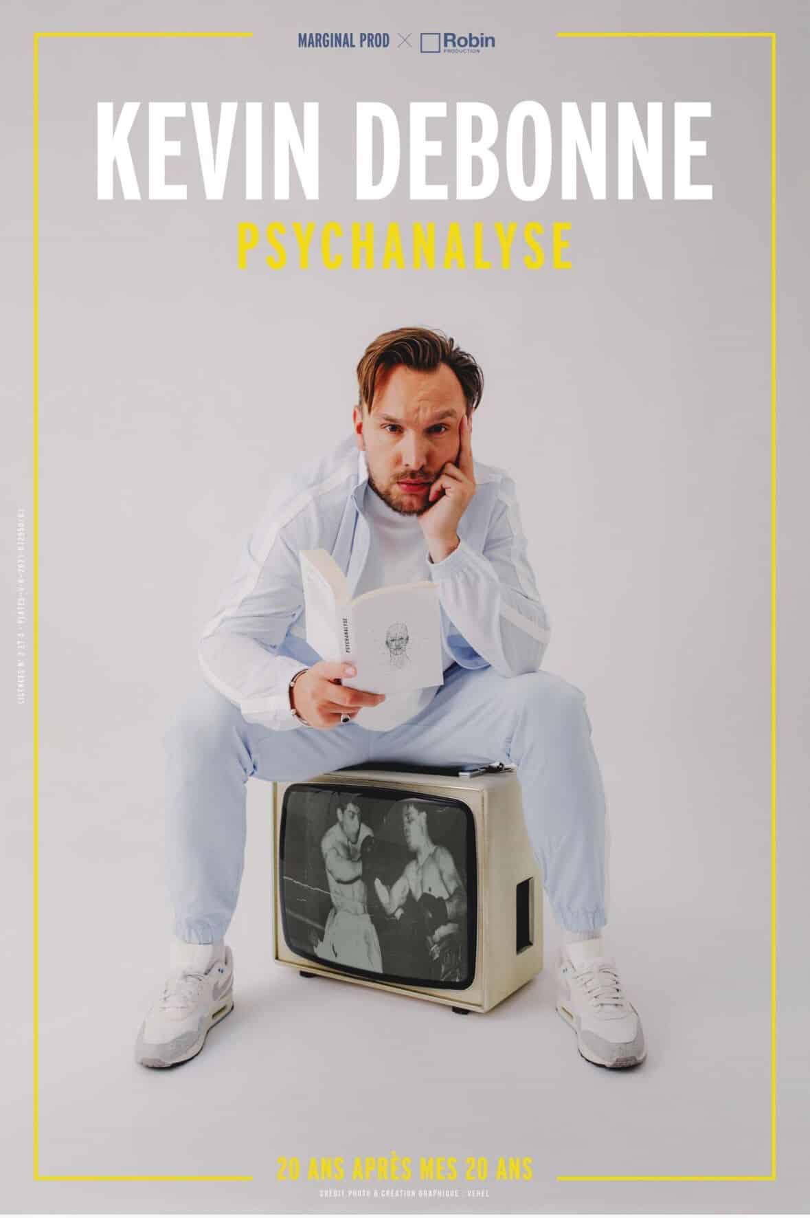 Kevin Debonne affiche spectacle Psychanalyse