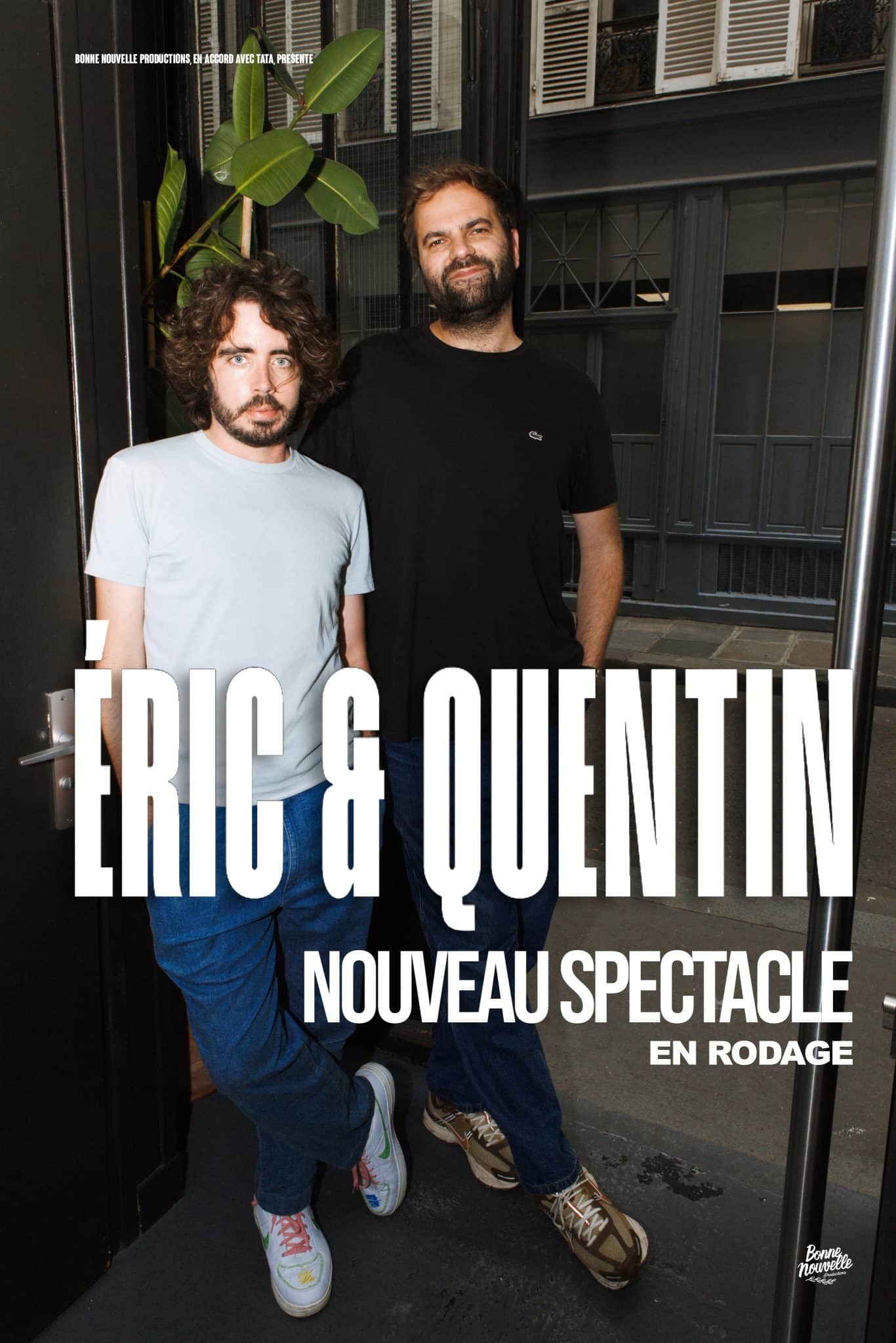 Affiche spectacle Eric & Quentin