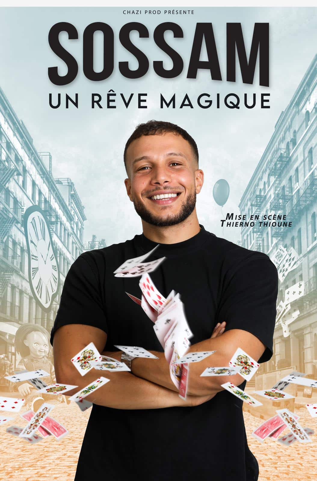 Sossam affiche spectacle un rêve magique