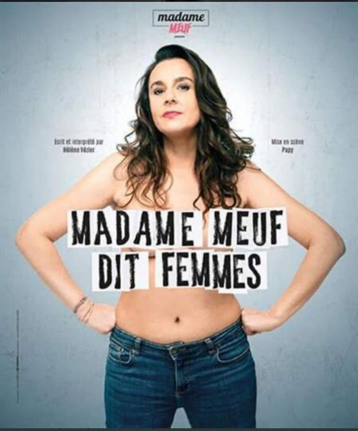 Affiche spectacle Madame Meuf dit femmes